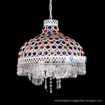 Glass white tiffany lamps kitchen hanging light for dining room